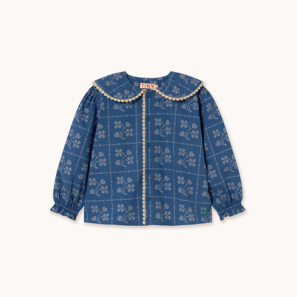 Blouse Fleurs et Pois — Little Dudes