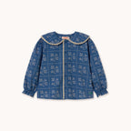 Blouse Fleurs et Pois — Little Dudes