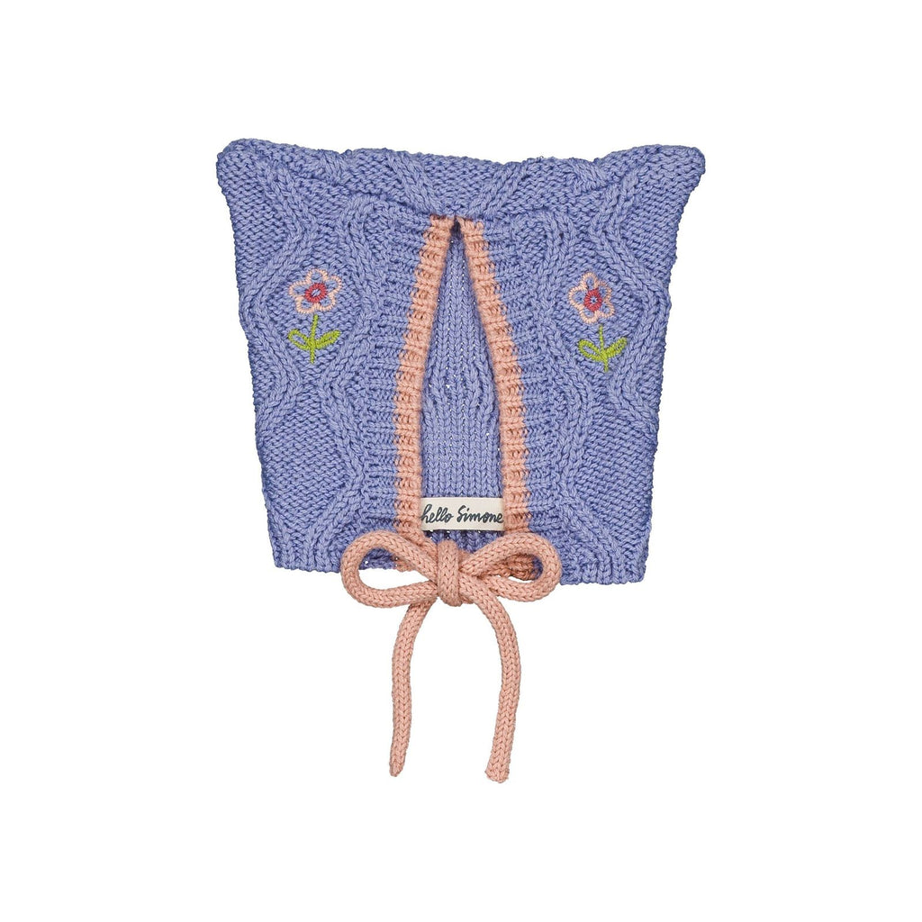 Hello Simone Bonnet bébé Michy Light Blue
