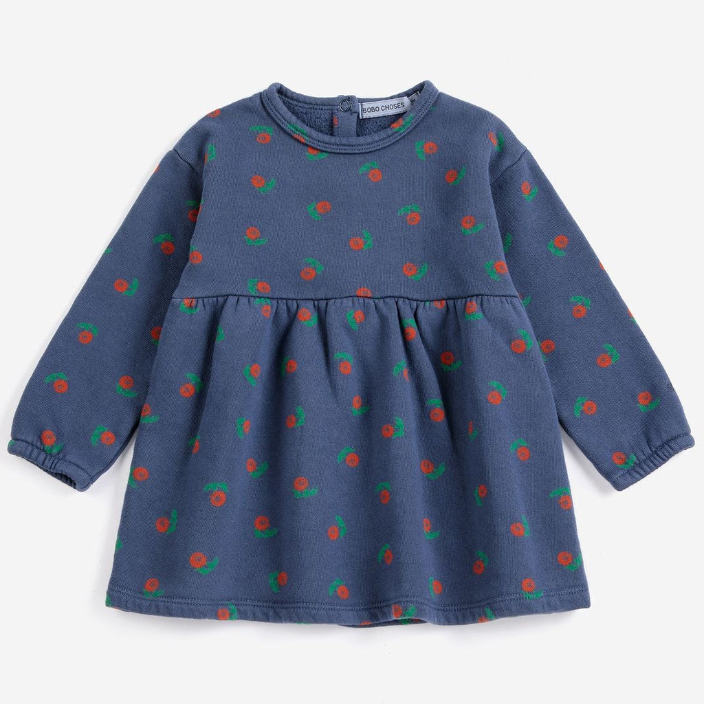 Robe bébé Polaire Stamp Bloom Bobo Choses