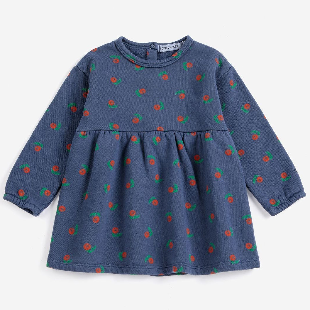 Robe bébé Polaire Stamp Bloom Bobo Choses