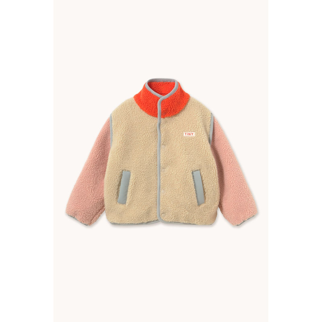 Veste Sherpa Color Block — Little Dudes