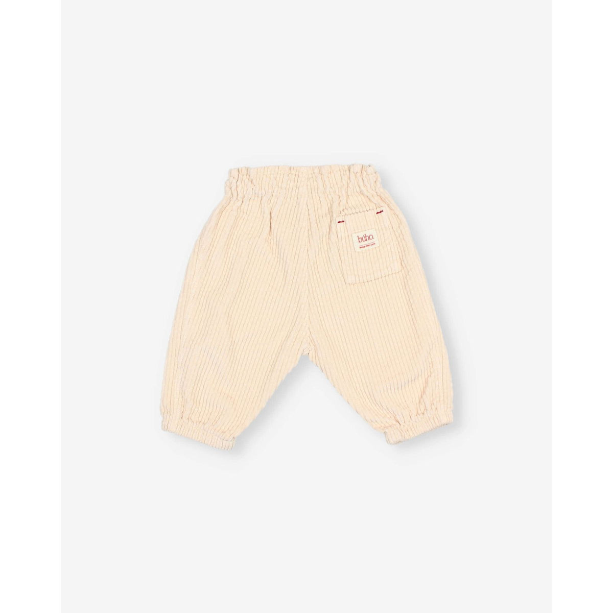 Pantalon en velours côtelé Écru bébé — BUHO