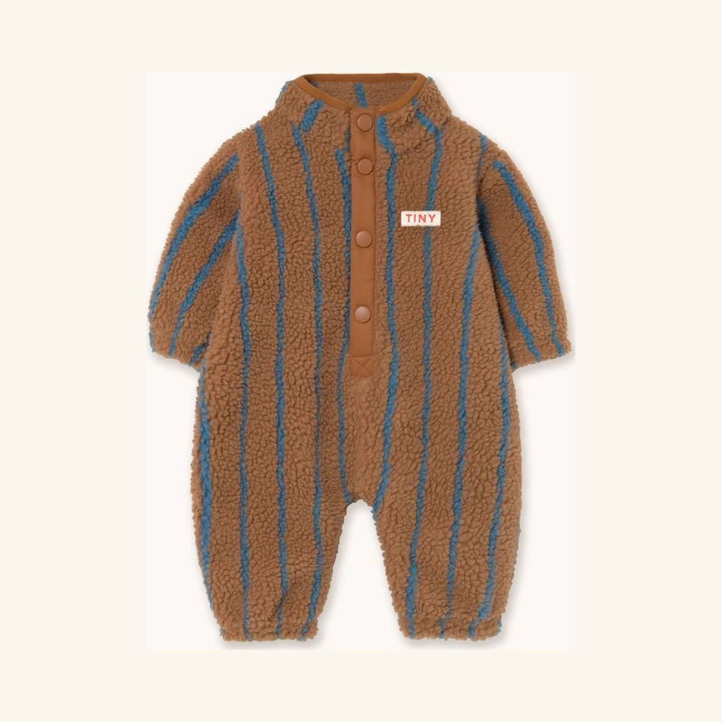 Lines Sherpa Baby Snowsuit
