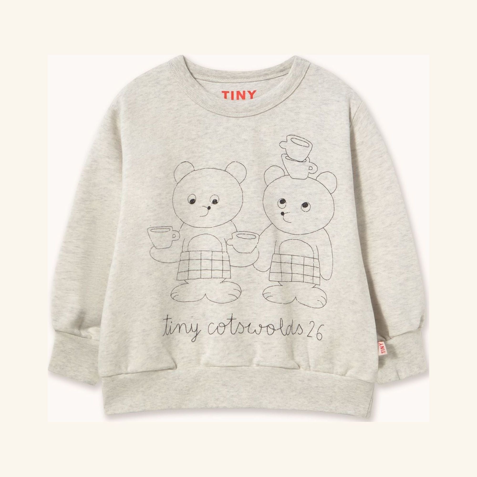 Tiny Tea Room Print Sweatshirt