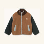 Veste Sherpa Color Block Multicolore