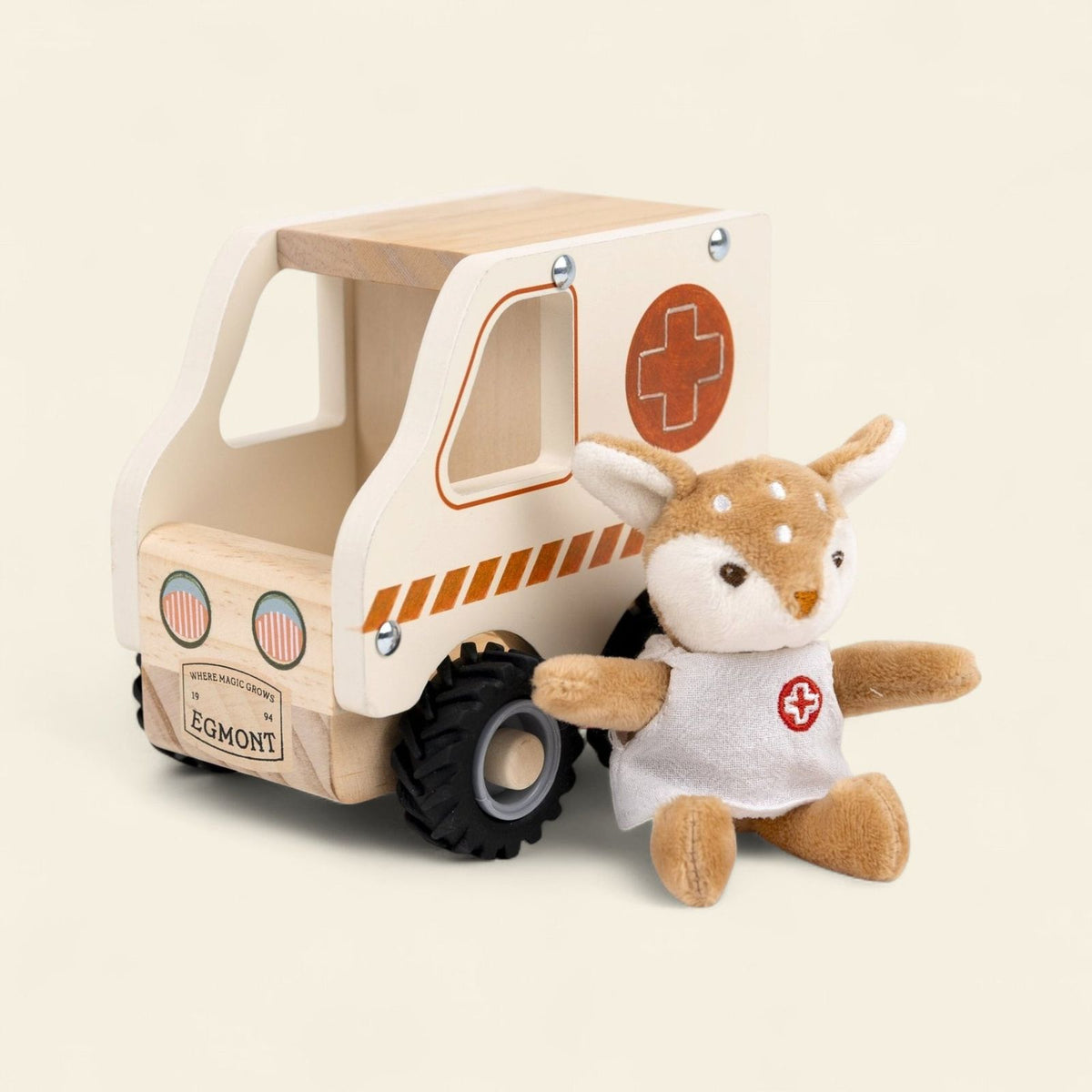 Ambulance avec ami miniature Egmont Toys — Little Dudes