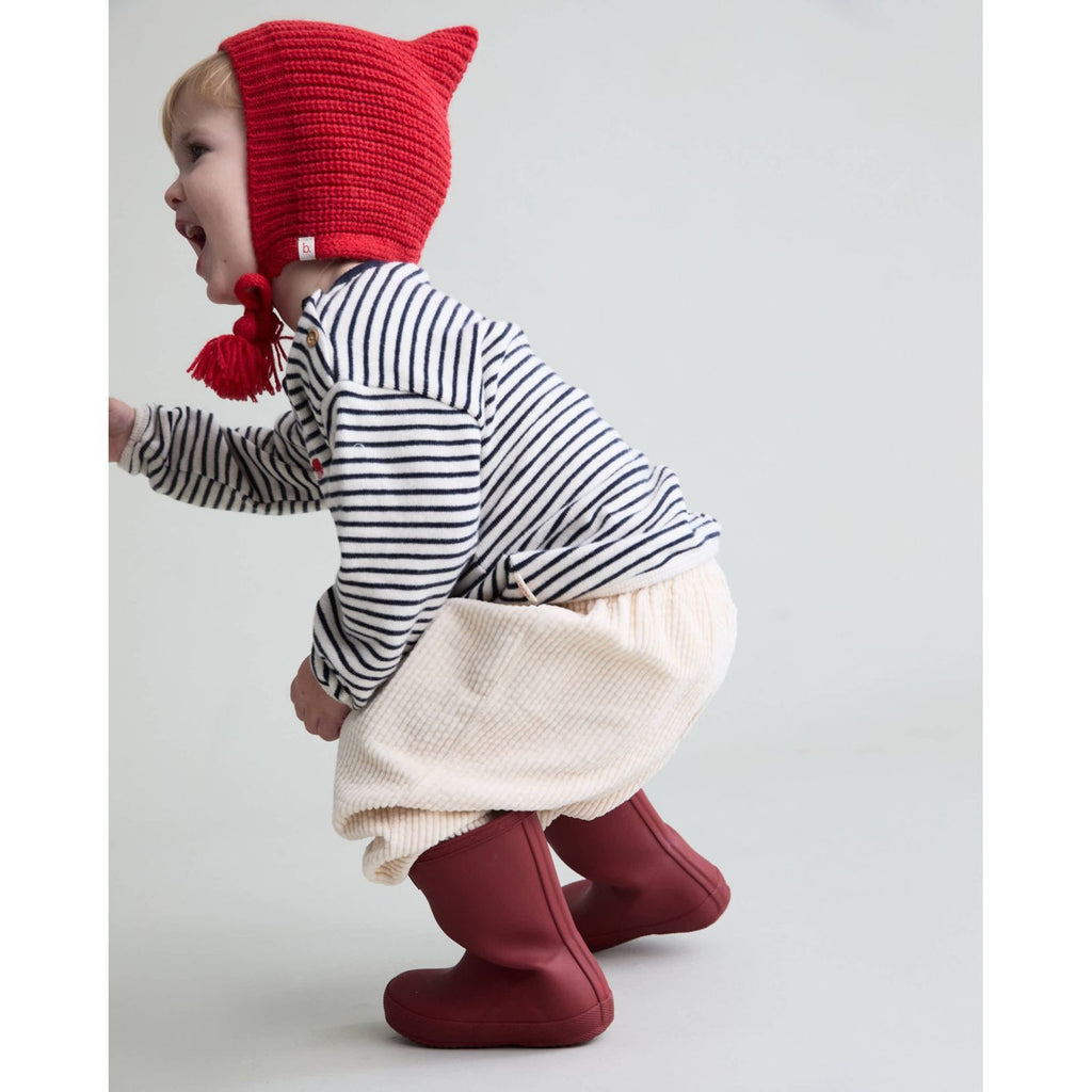 Pantalon en velours côtelé Écru bébé — BUHO