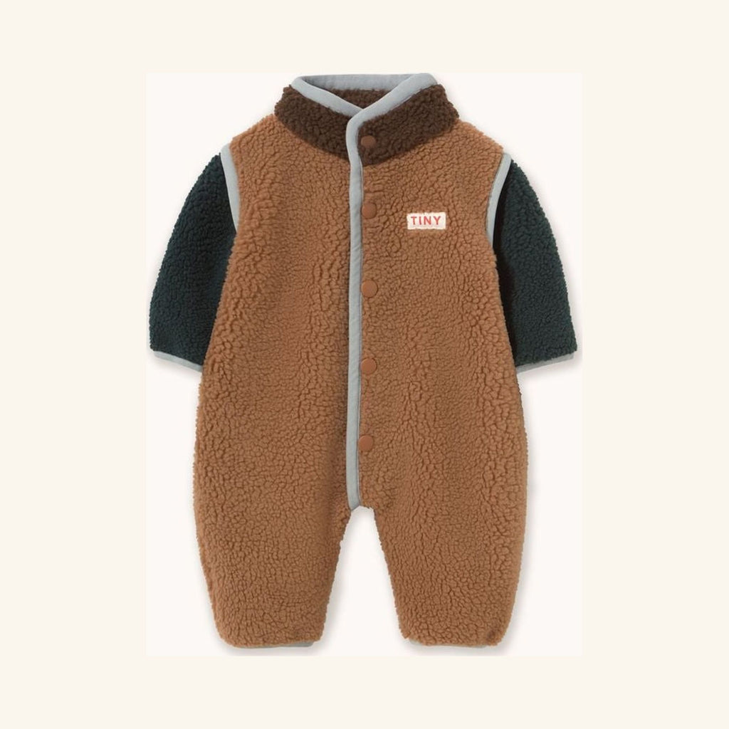 Combinaison Bébé Sherpa Color Block