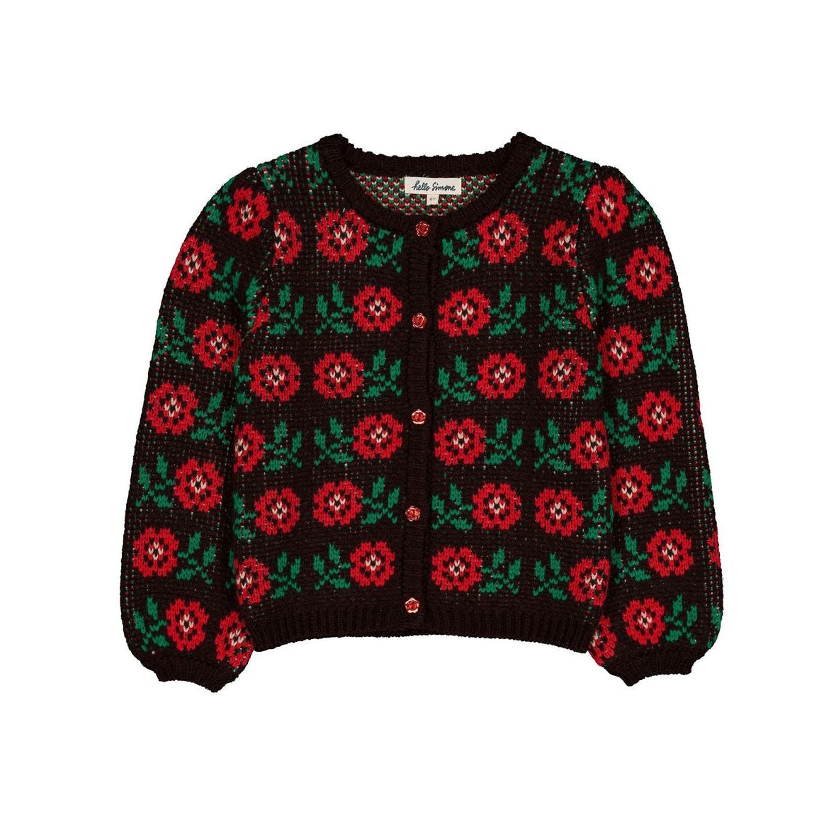 Hello Simone Gilet Lison Poppy