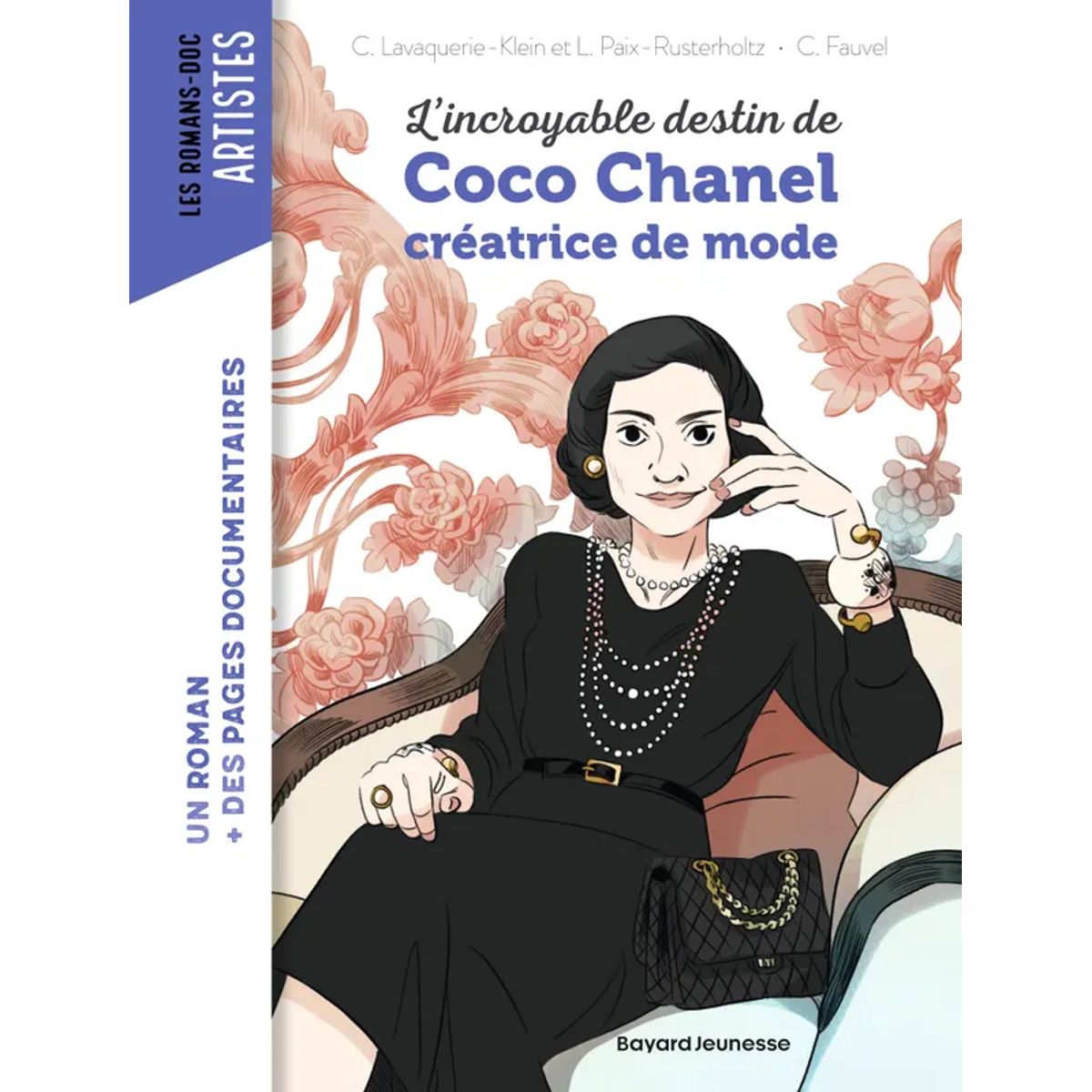Livre roman doc Bayard Coco Chanel — enfant Little Dudes