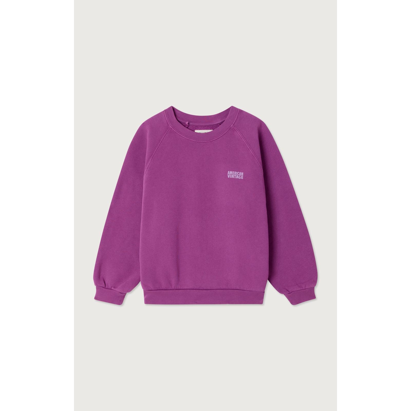 Sweat Izubird col rond Jus de Raisin Vintage