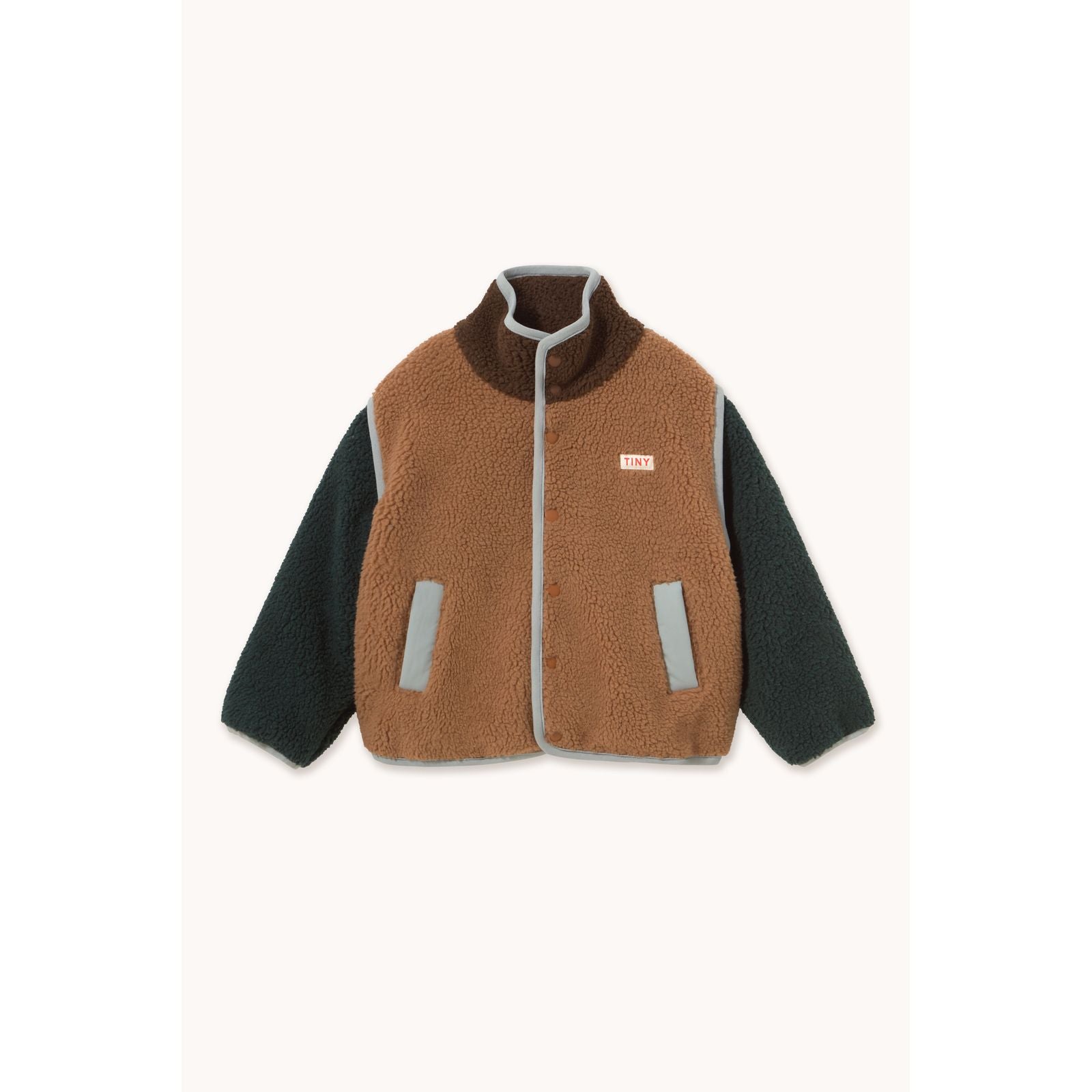 Veste Sherpa Color Block — Little Dudes