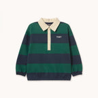 Sweat Polo Rayé Marine — Little Dudes