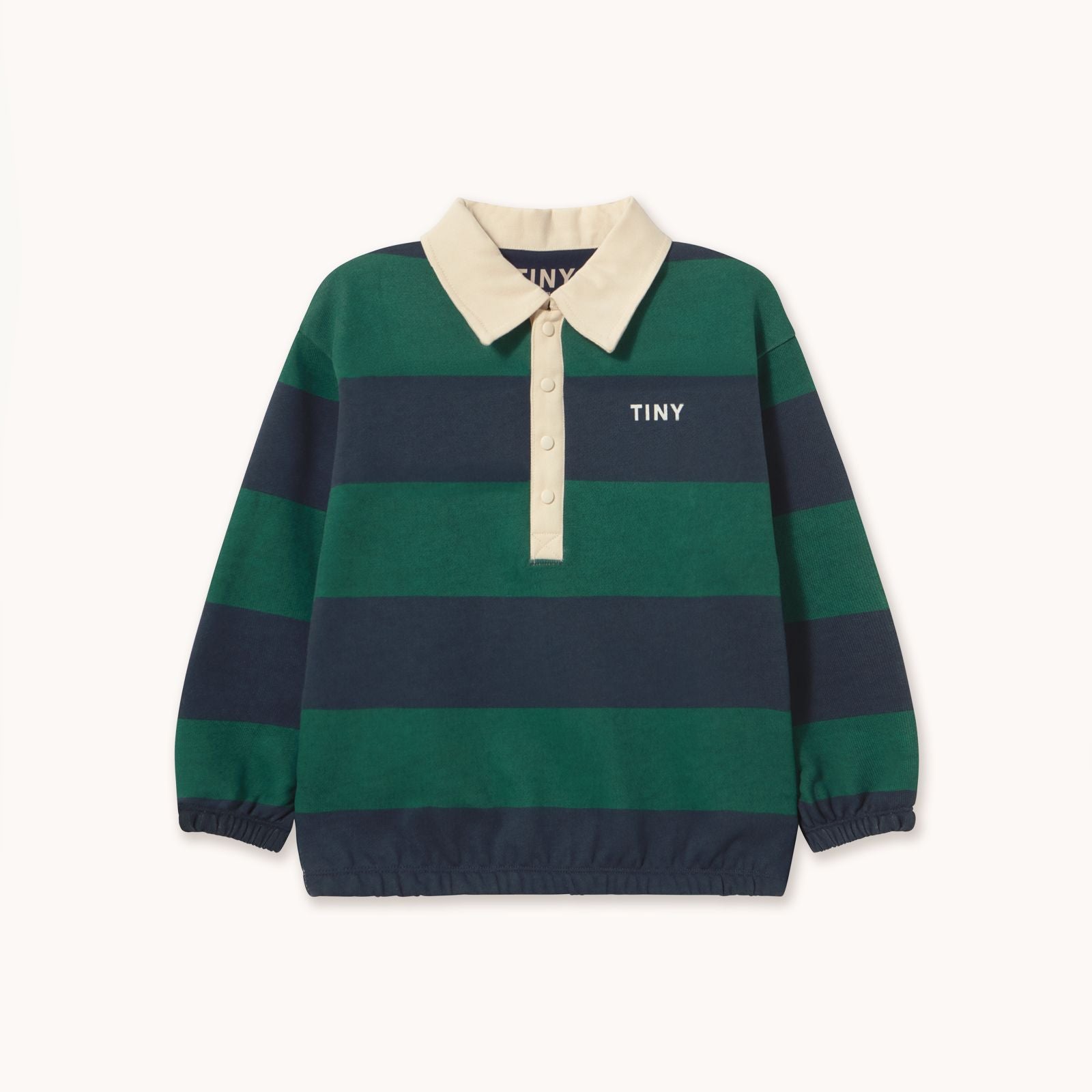 Sweat Polo Rayé Marine — Little Dudes