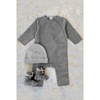 Coffret naissance Gray Label gris chiné contenu — Little Dudes