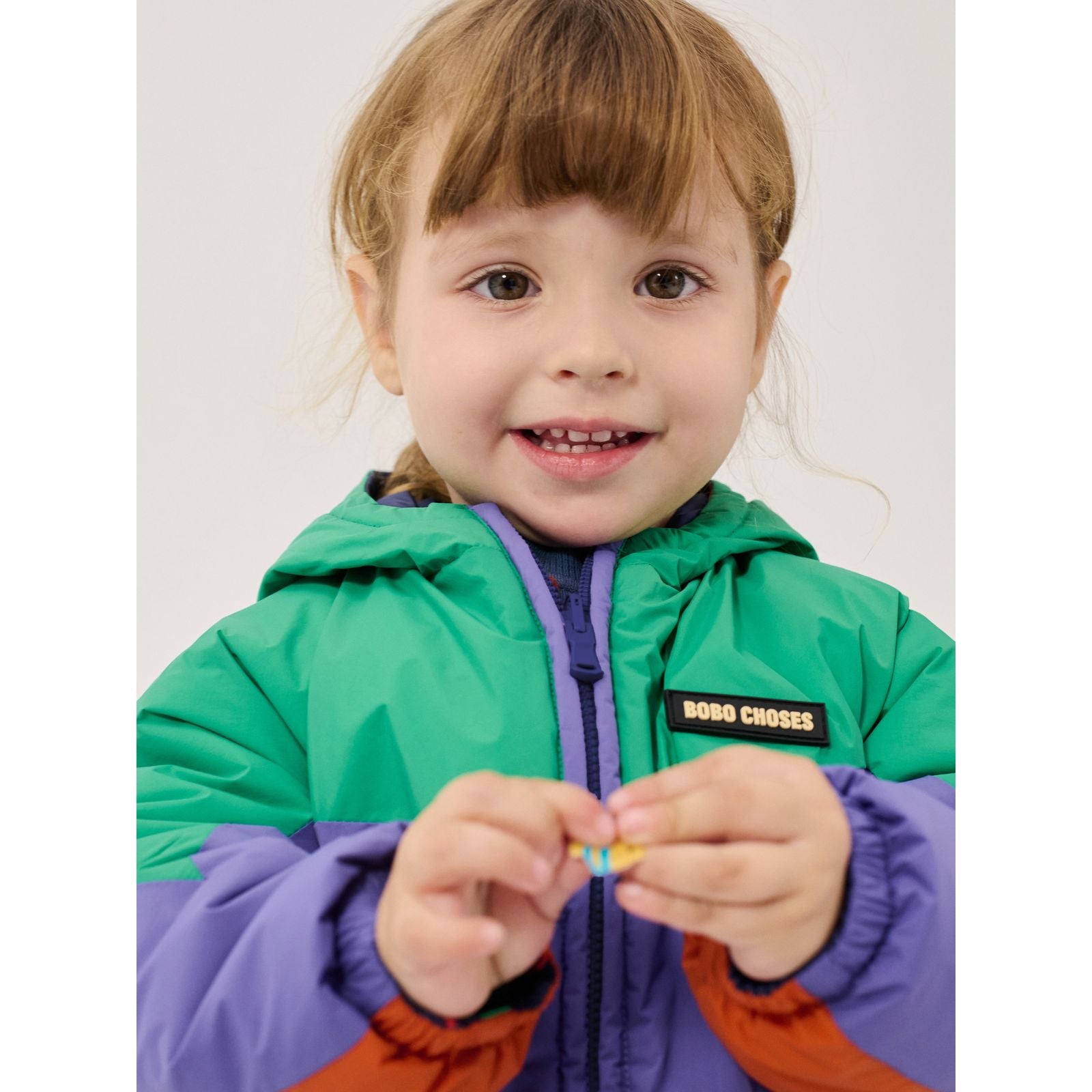 Anorak bébé Réversible Stamp Bloom Bobo Choses – vue 3