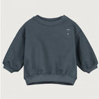 Sweat bébé Gray Label épaules tombantes bleu — Little Dudes