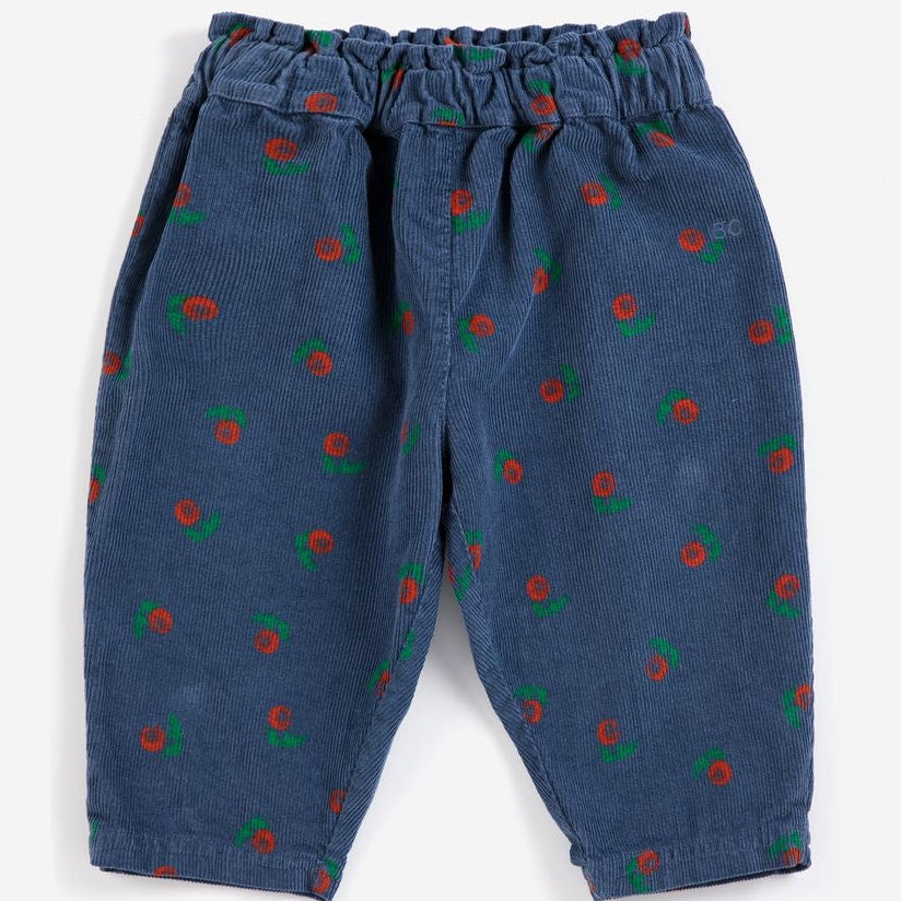 Pantalon bébé Velours Stamp Bloom Bobo Choses