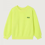 Sweat Izubird col rond Citron Fluo - face