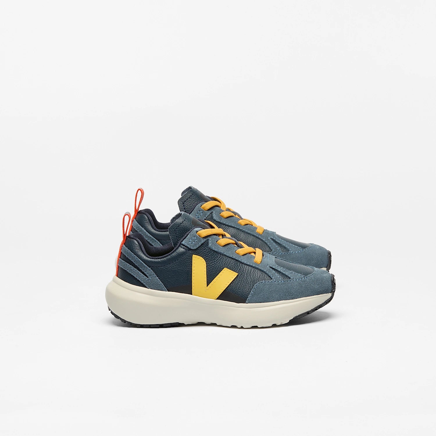 Baskets small canary light o.t. leather nautico tonic california VEJA pour enfant