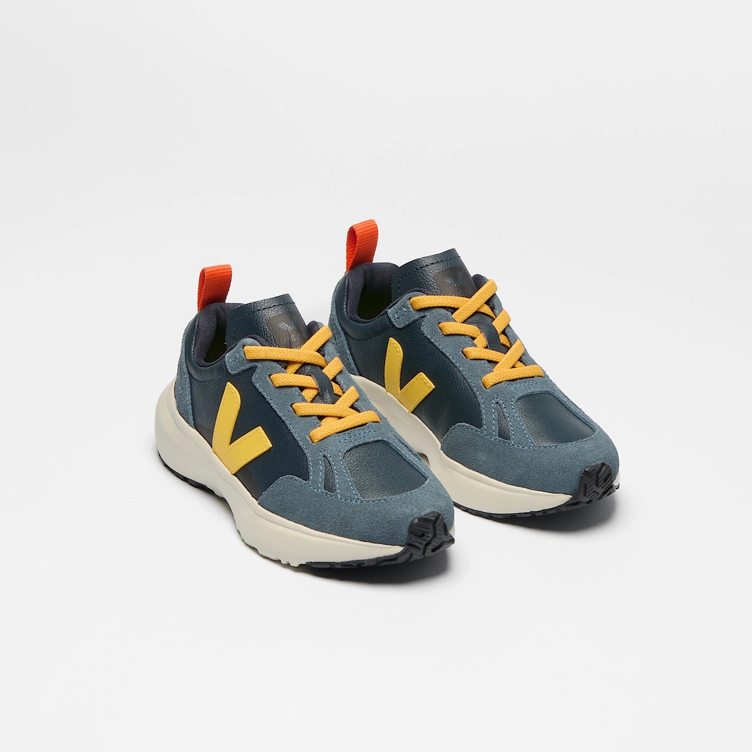 Baskets small canary light o.t. leather nautico tonic california VEJA pour enfant – vue 2