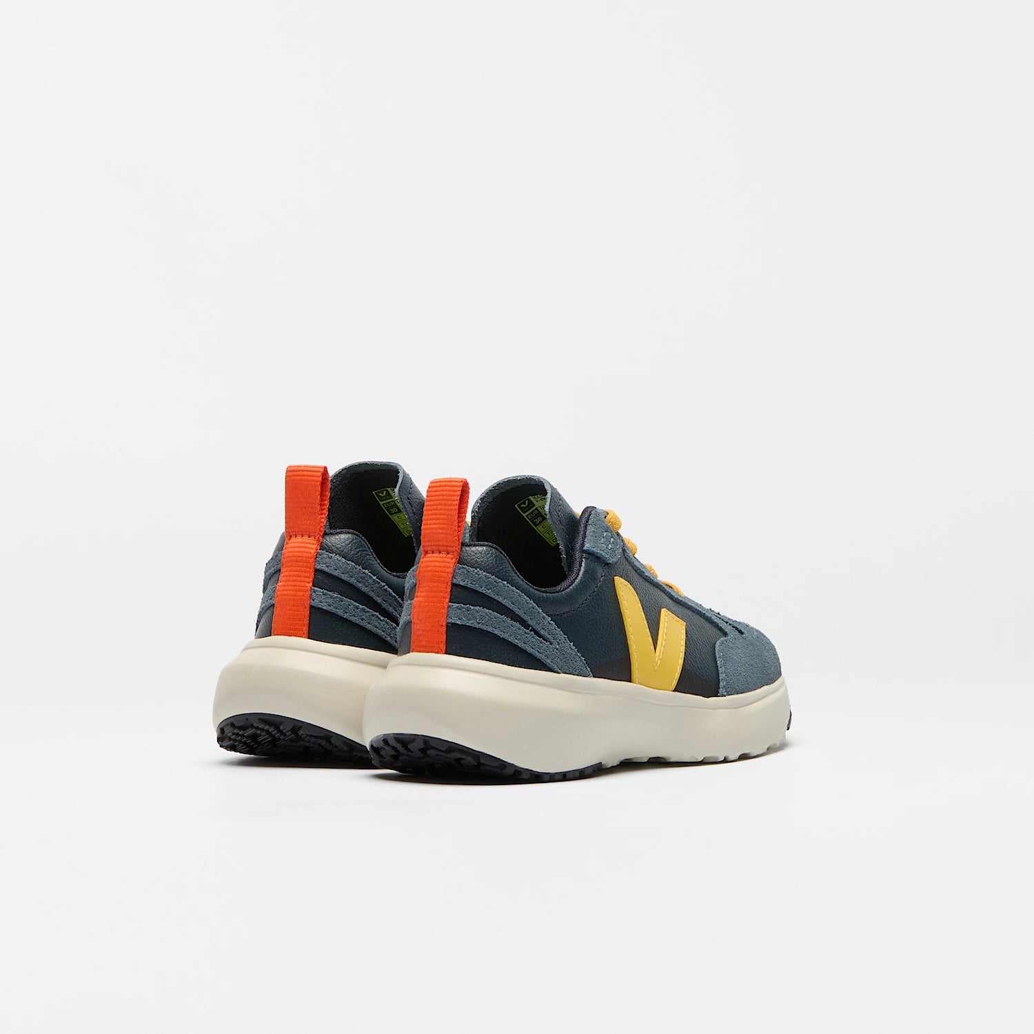 Baskets small canary light o.t. leather nautico tonic california VEJA pour enfant – vue 3