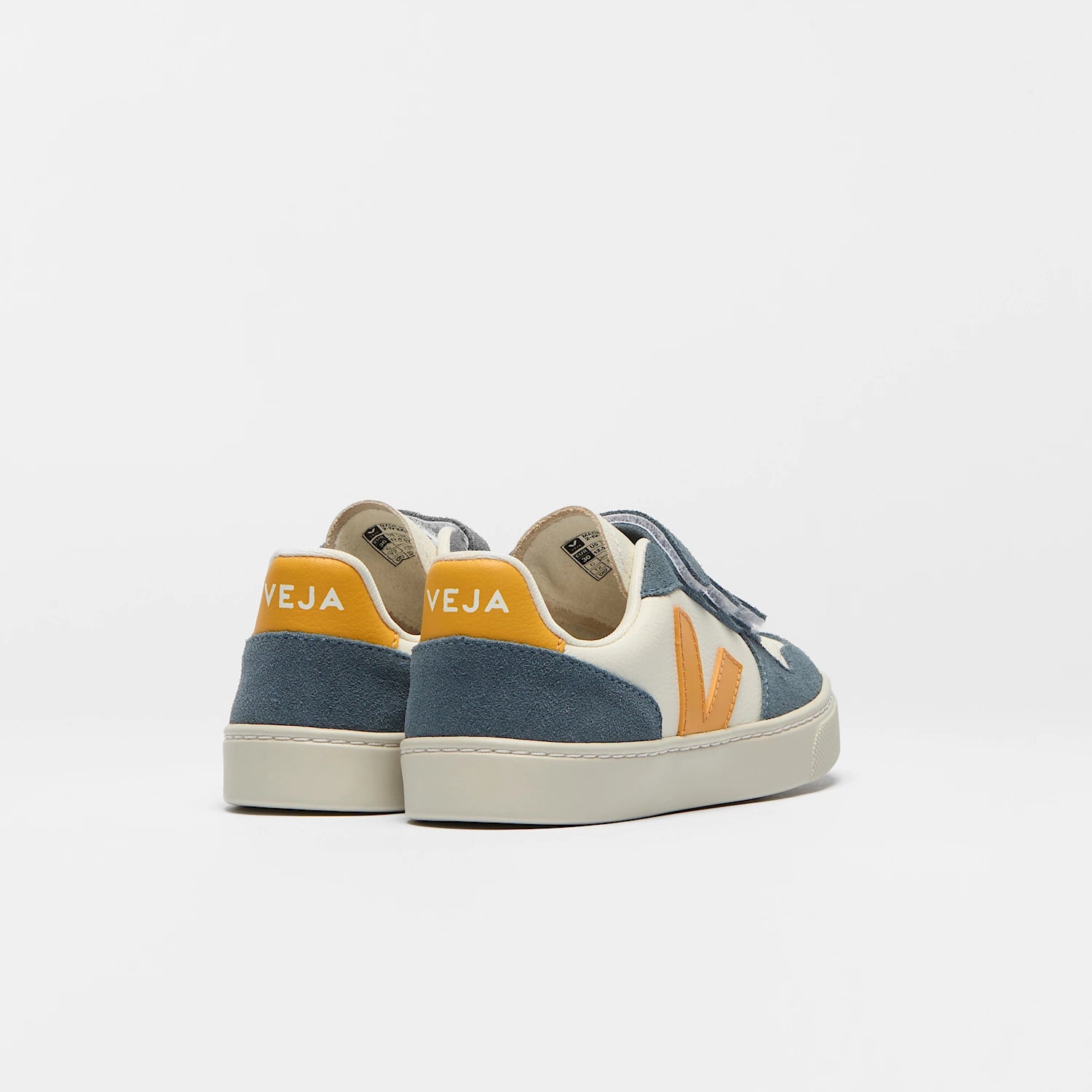 Baskets SMALL V-10 LEATHER PURE OURO CALIFORNIA