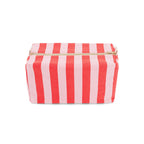 Vic Toiletry Pouch – Orchid & Tomato Stripes