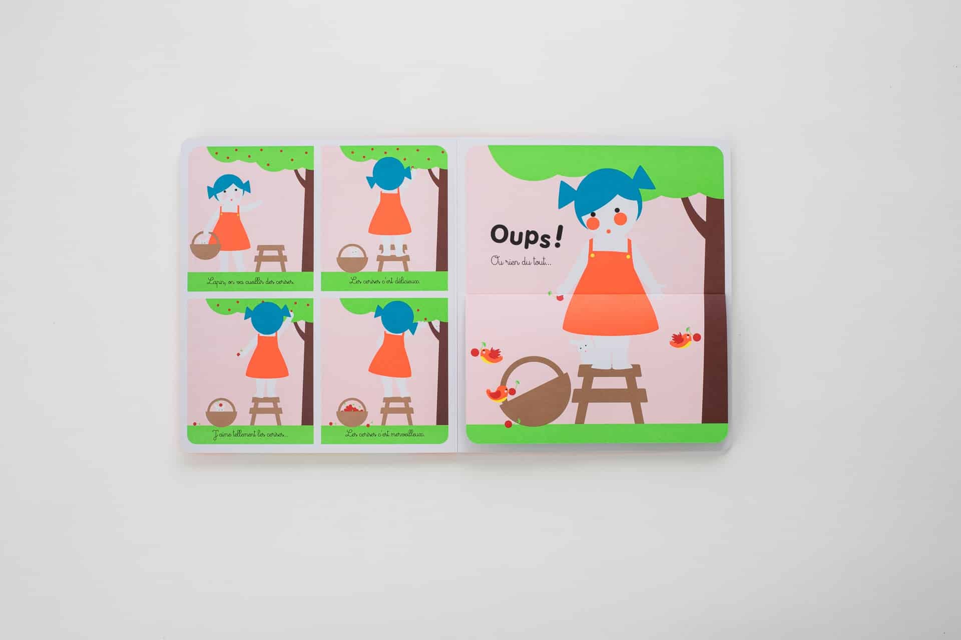 Livre oups Mila!
