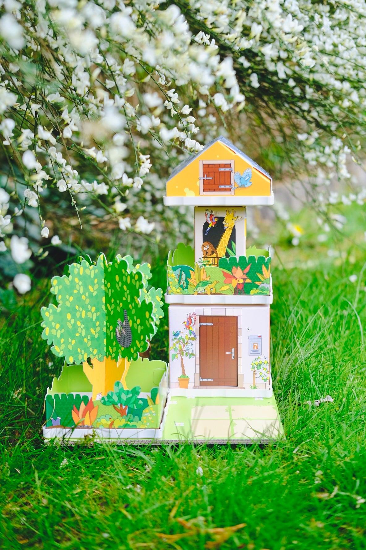 jeu écologique créatif enfant fabulabox refuge des animaux