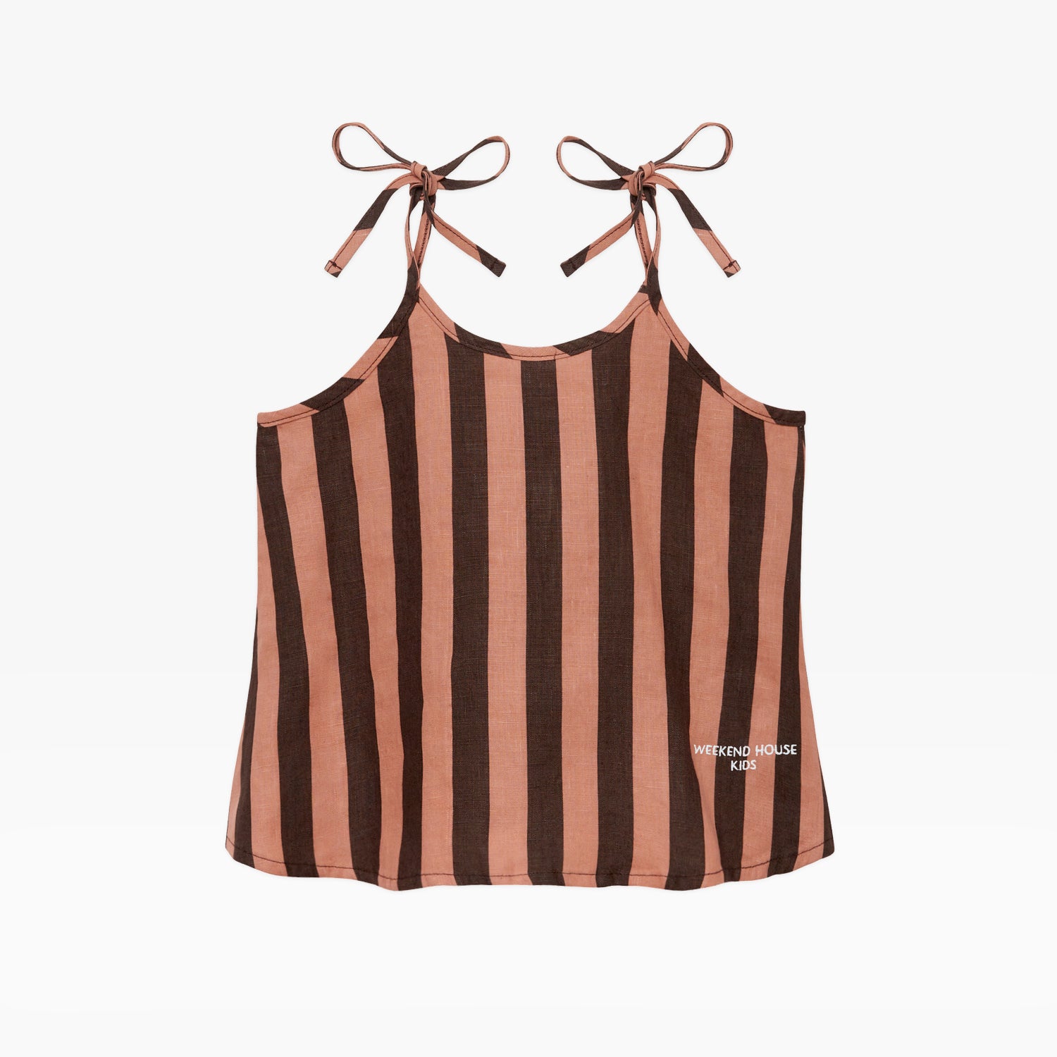 vêtement durable pour enfant Weekend house kids Top rayé en lin