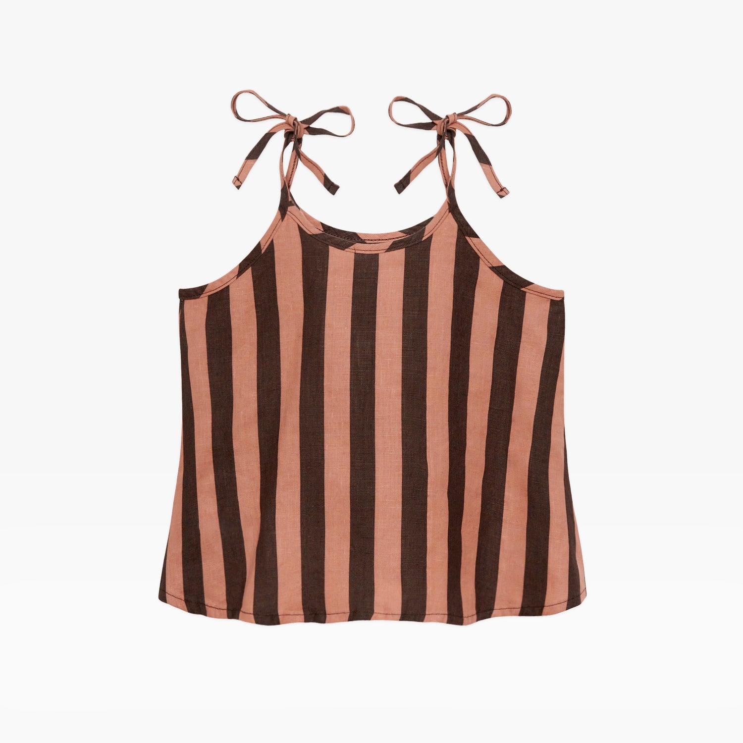 vêtement durable pour enfant Weekend house kids Top rayé en lin