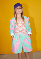 vêtement durable pour enfant Weekend house kids Maillot rose Bows