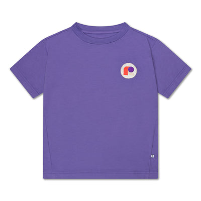 Vêtement enfant bio repose ams T-shirt power purple