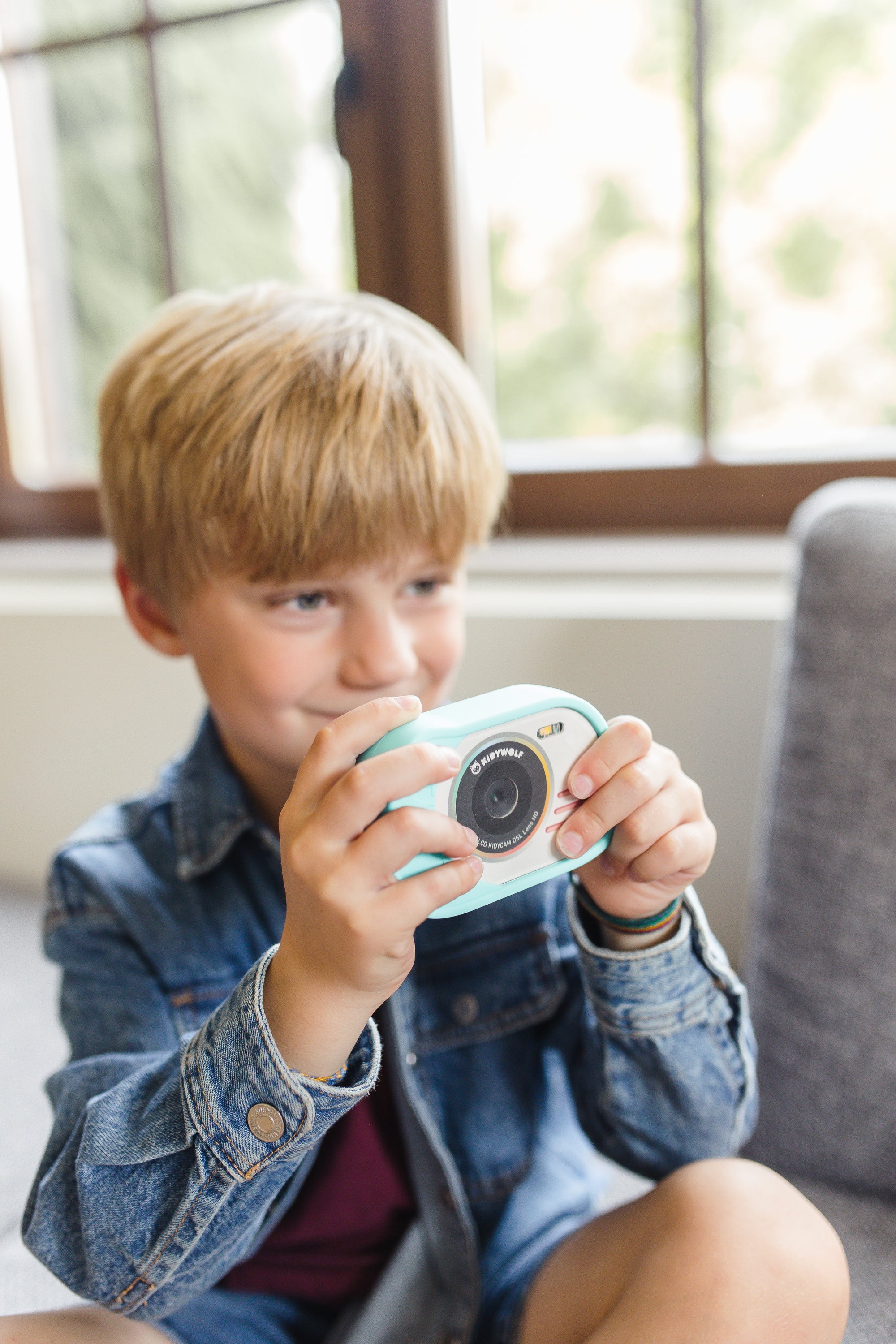 Appareil photo  enfant et camera d'action KIDYCAM Jaune