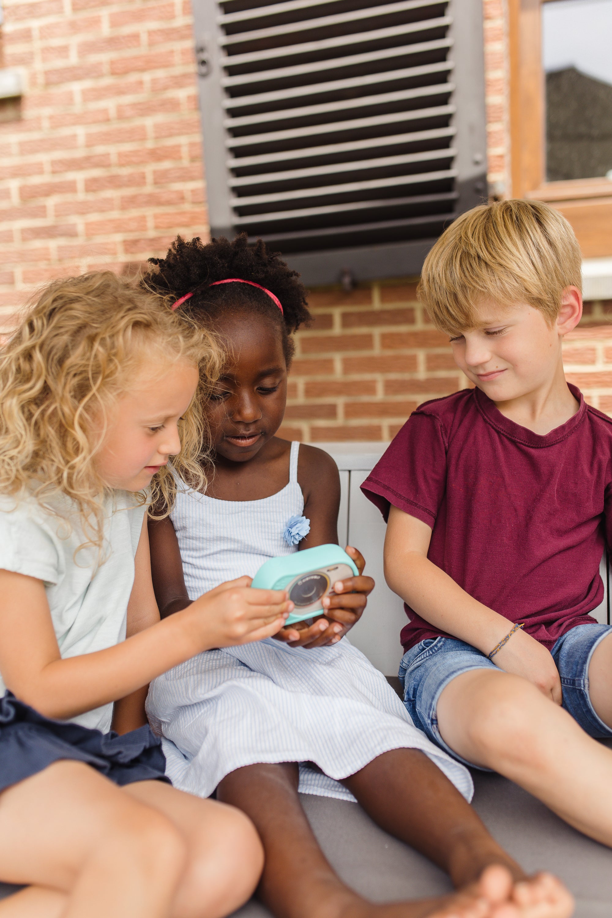 kidywolf Appareil photo enfant et caméra d'action KIDYCAM cyan