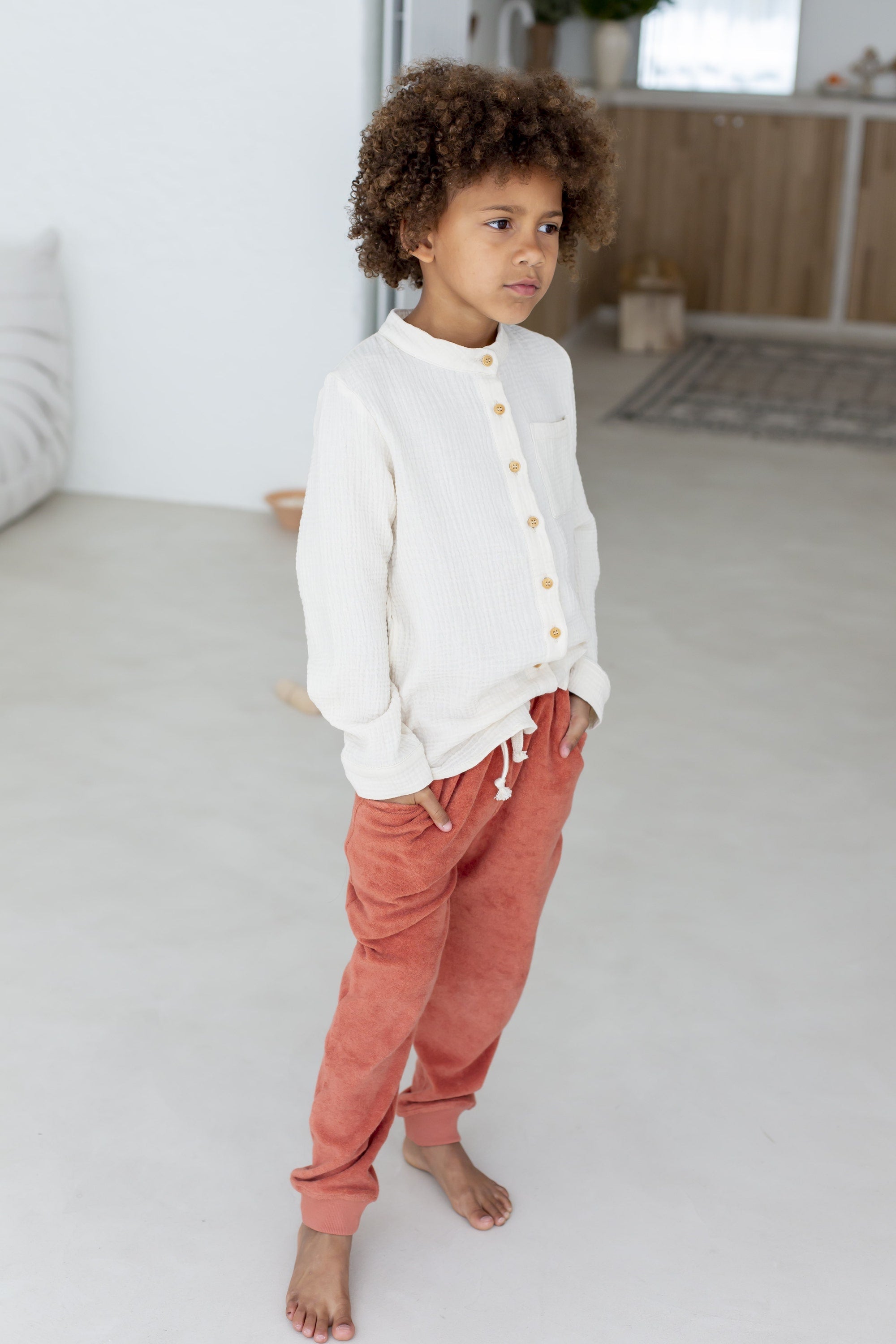orta Chemise David Ecru