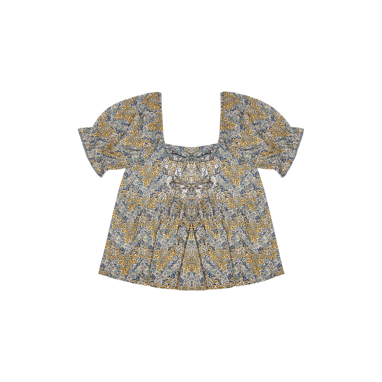 vêtement durable pour enfant the new society  Blouse Liberty Aubrey forest