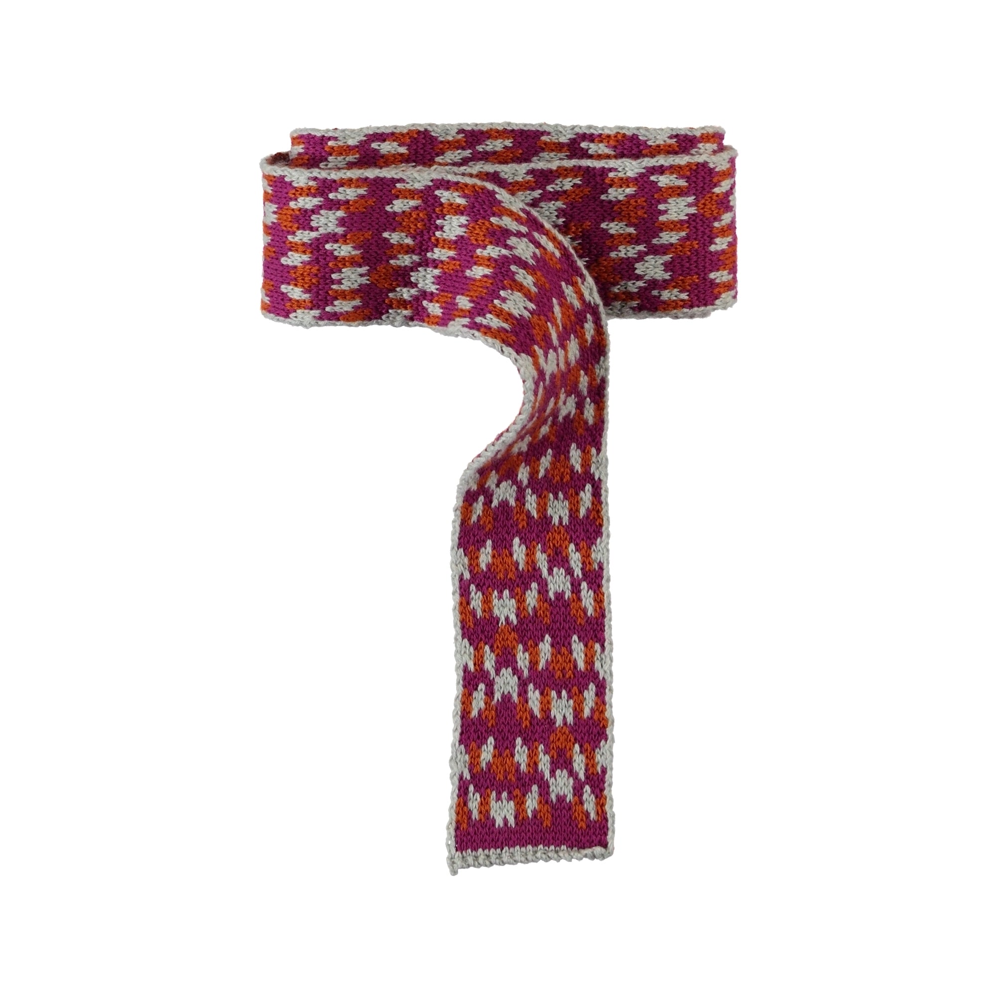 vêtement enfant piupiuchick ceinture multicolor pinkish jackard