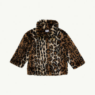 vêtement durable pour enfant Maedformini Manteau léopard
