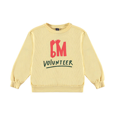 vêtement enfant durable bonmot Sweat bm volunteer