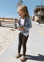 Sandales enfants VACAY cuir végétalien beiges babymocs