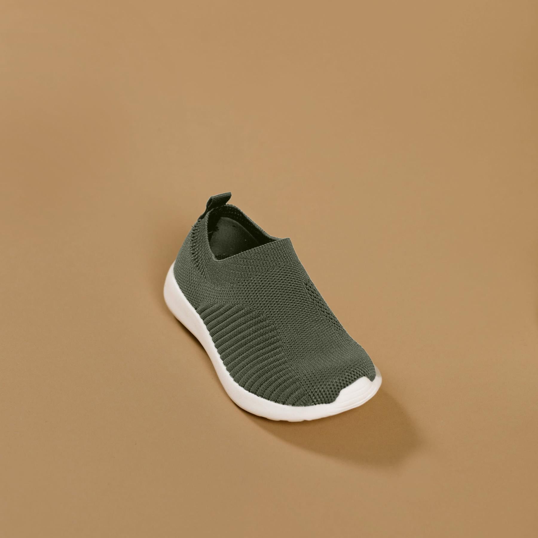 Sneaker basket enfant babymocs ultra légère verte