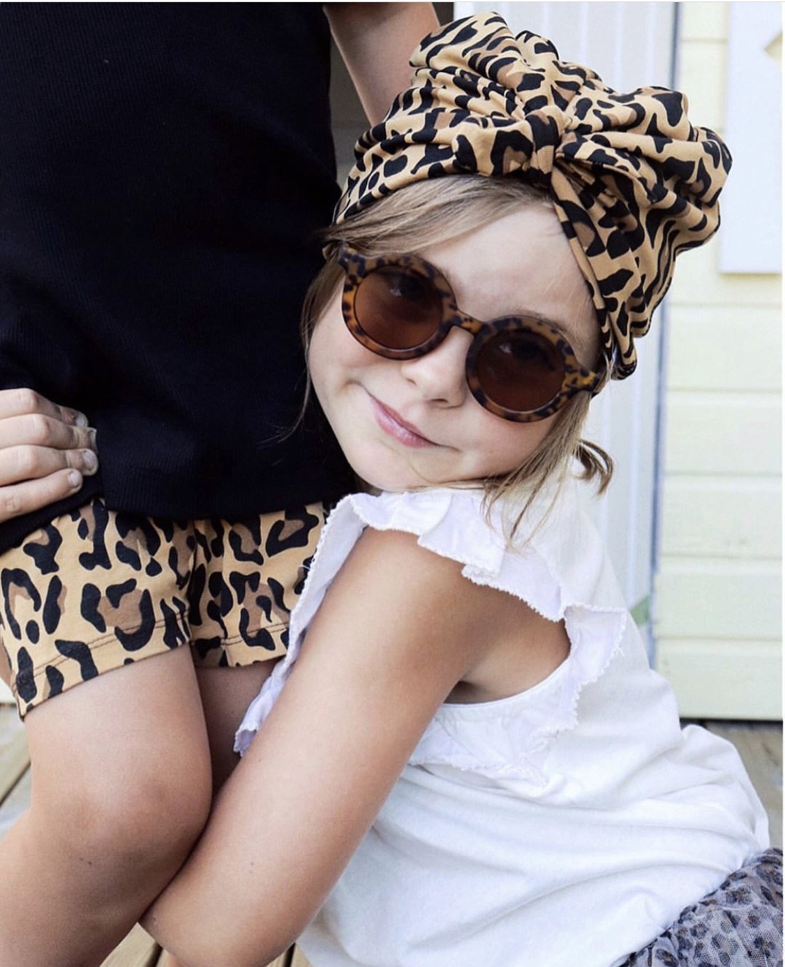 Lunettes de soleil enfants plastique recyclé Leopard babymocs
