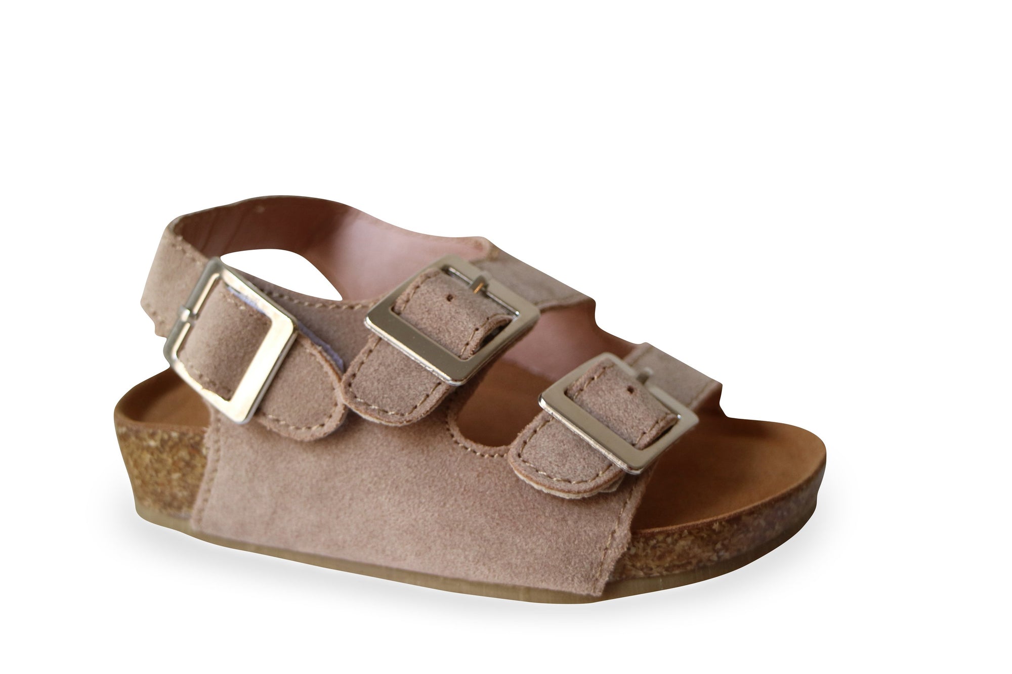 Sandales enfants VACAY cuir végétalien beiges babymocs