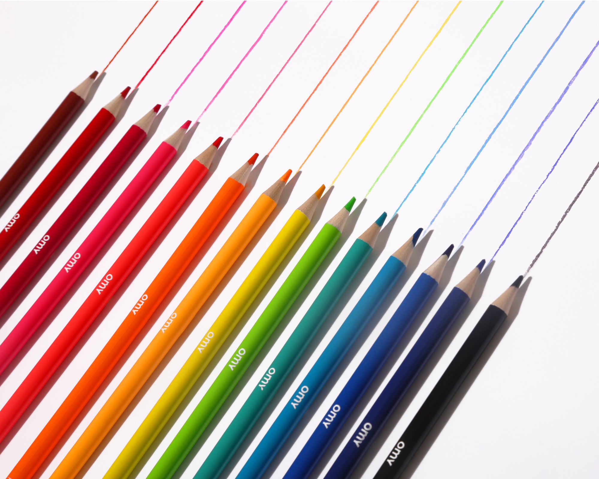 CRAYONS ENFANT OMY CRAYONS POP - BOITE DE 16 CRAYONS DE COULEURS