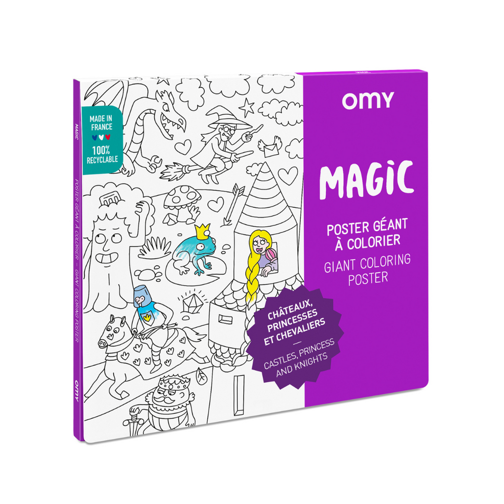 COLORING POSTER - MAGIC