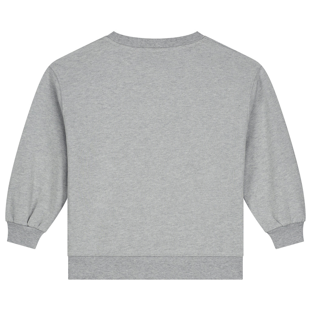 vêtements durables enfants gray label sweat gris 
