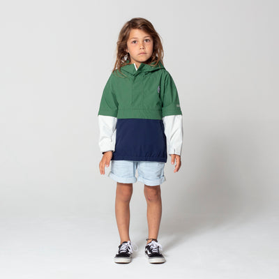 vêtements durables enfants gosoaky Veste Papa bear fairway green